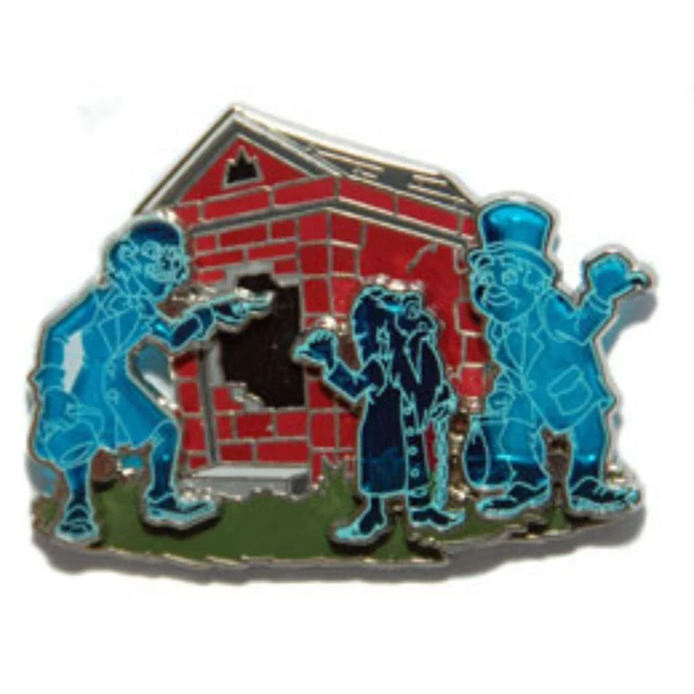 HAUNTED MANSION Event Hitchhiking Ghosts Stained Glass LE 400 Disney Pin‎ 58621